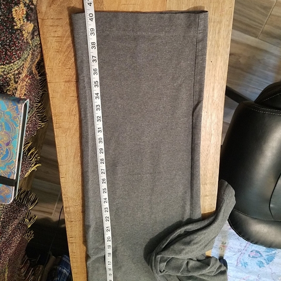 Lands End Stretch XL Gray Leggings W/ Wide Waist Band 18-20 - Picture 11 of 12